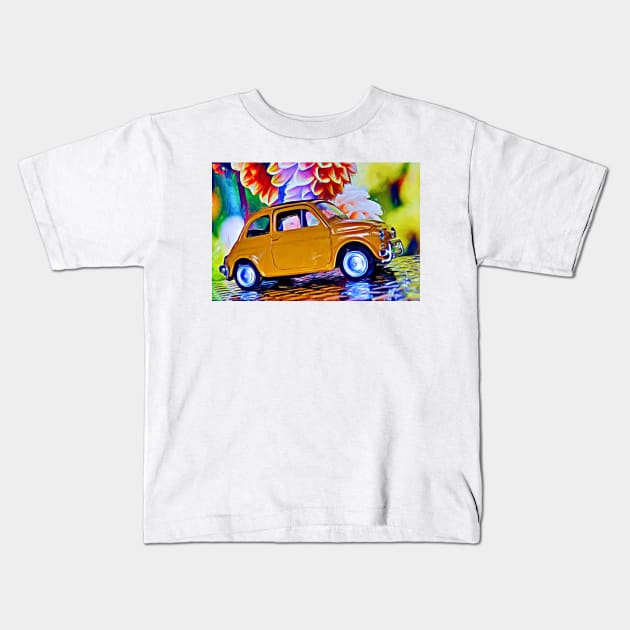 Fiat 500L Surreal Kids T-Shirt by DeVerviers